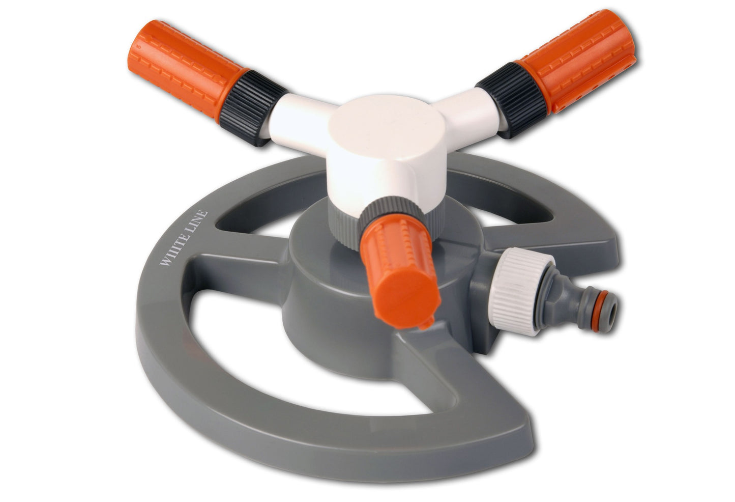 Bradas 3-Arm Revolving Sprinkler White Line