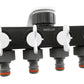 4-Way Splitter with Valves WL