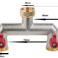 Two Way Tap Splitter Brass 3/4" BSP