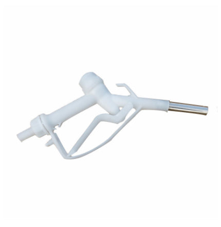 Fuel Gun White 3/4" Barb Inlet - Metal Outlet