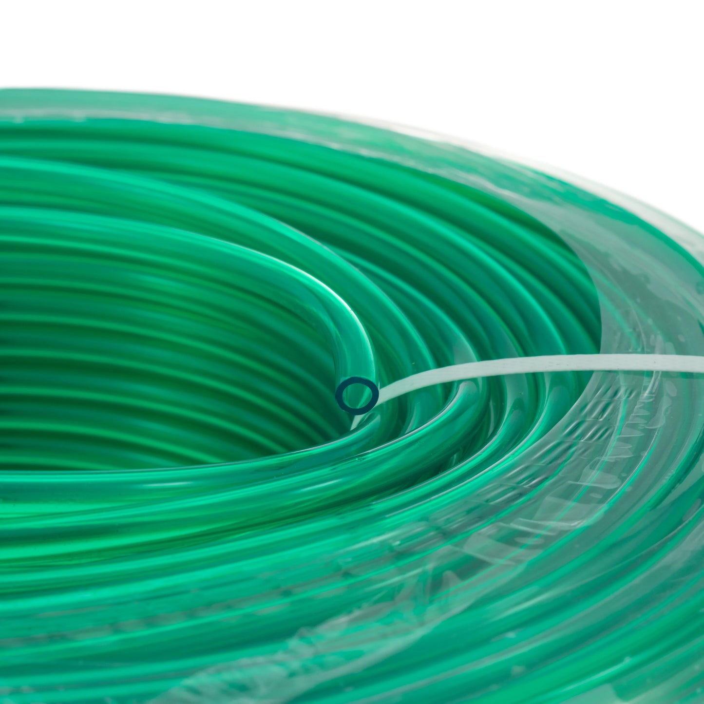 Green Semi-Transparent PVC Pipe 10mm*13mm