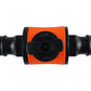 Cost Wise Snap On Male-Male In Line Valve Black/Orange
