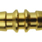Two Way Male Snap-On Connector Brass