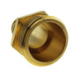 Brass Straight Joiner 25mm - 3/4" BSPM