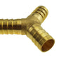 Brass Tee Y Connector 6mm
