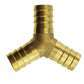 Brass Tee Y Connector 8mm