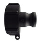 IBC S60X6 Adapter to 1" Male Camlock