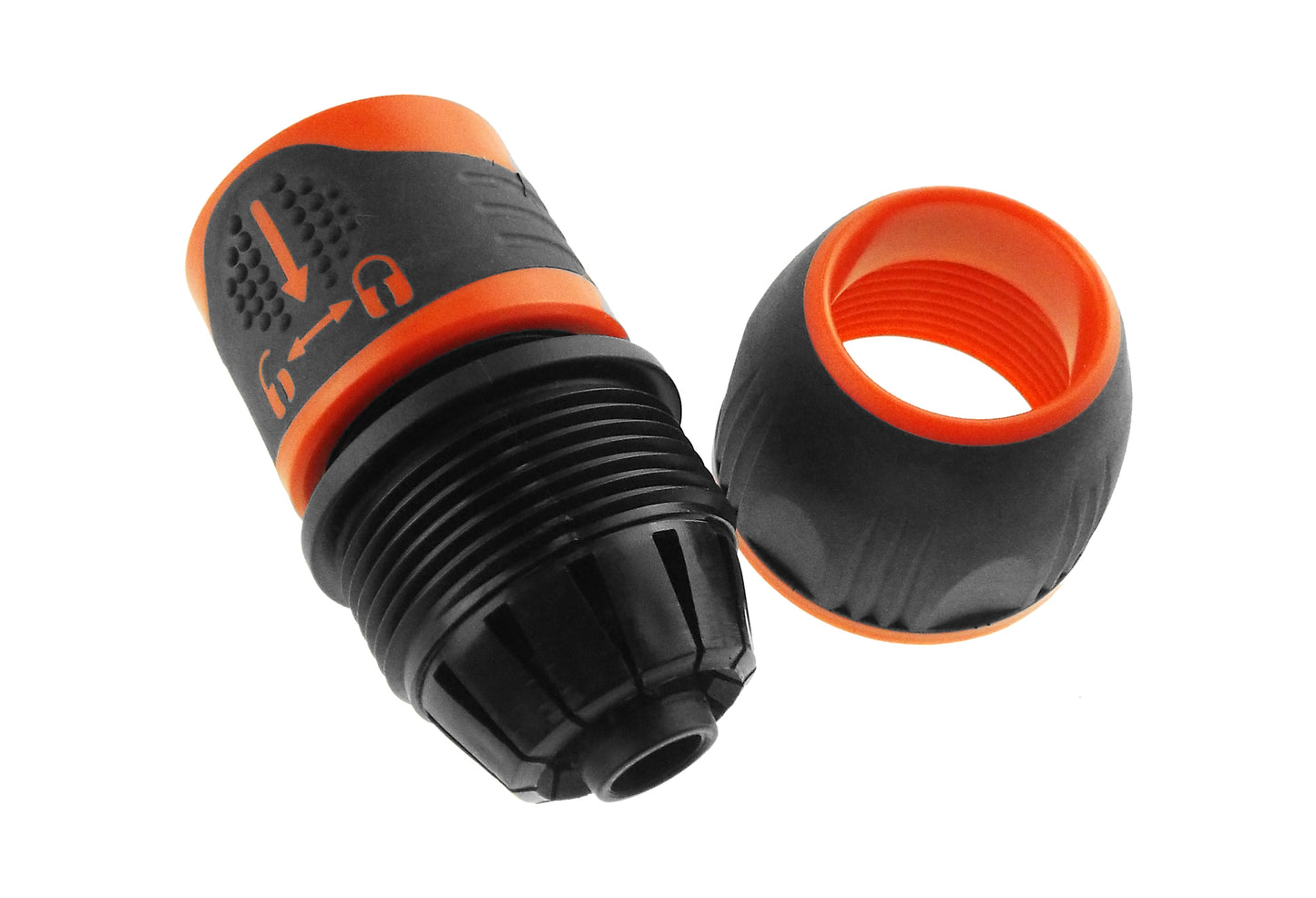 Cost Wise Click and Lock Hose Connector 1/2"-3/4" Hose