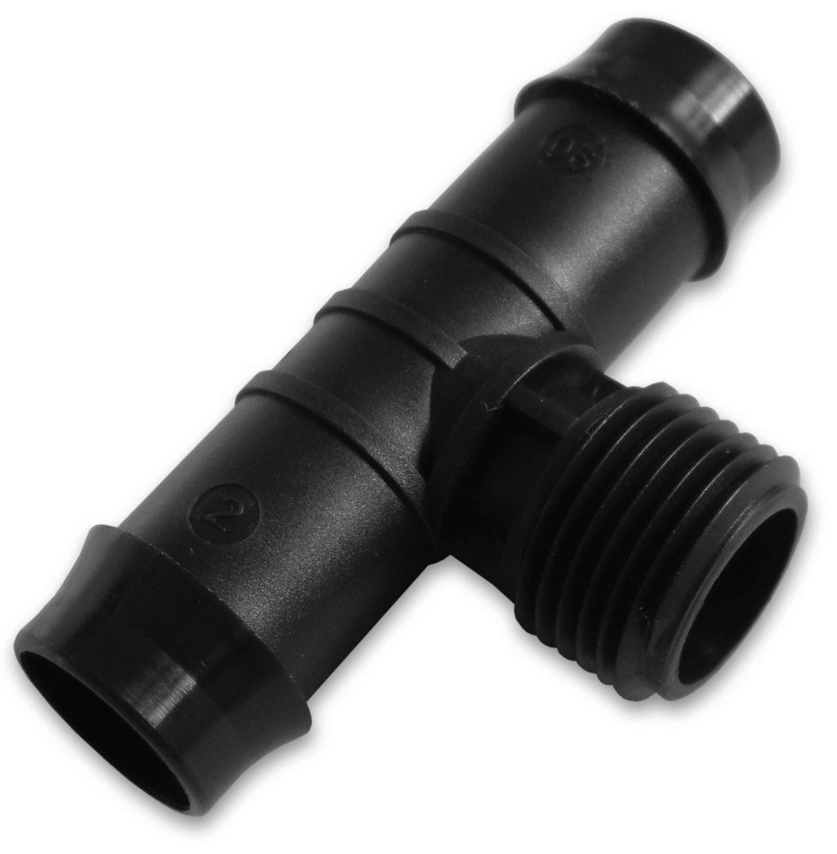 Antelco Threaded Tee 25 mm Line x 3/4" BSPM