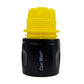 Female Hose Connector, 1/2" or 5/8" Hose, Yellow