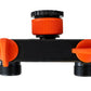 2 Way Tap Splitter PP with Valves and Snap-On Male Connectors