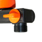 2 Way Tap Splitter PP with Valves and Snap-On Male Connectors