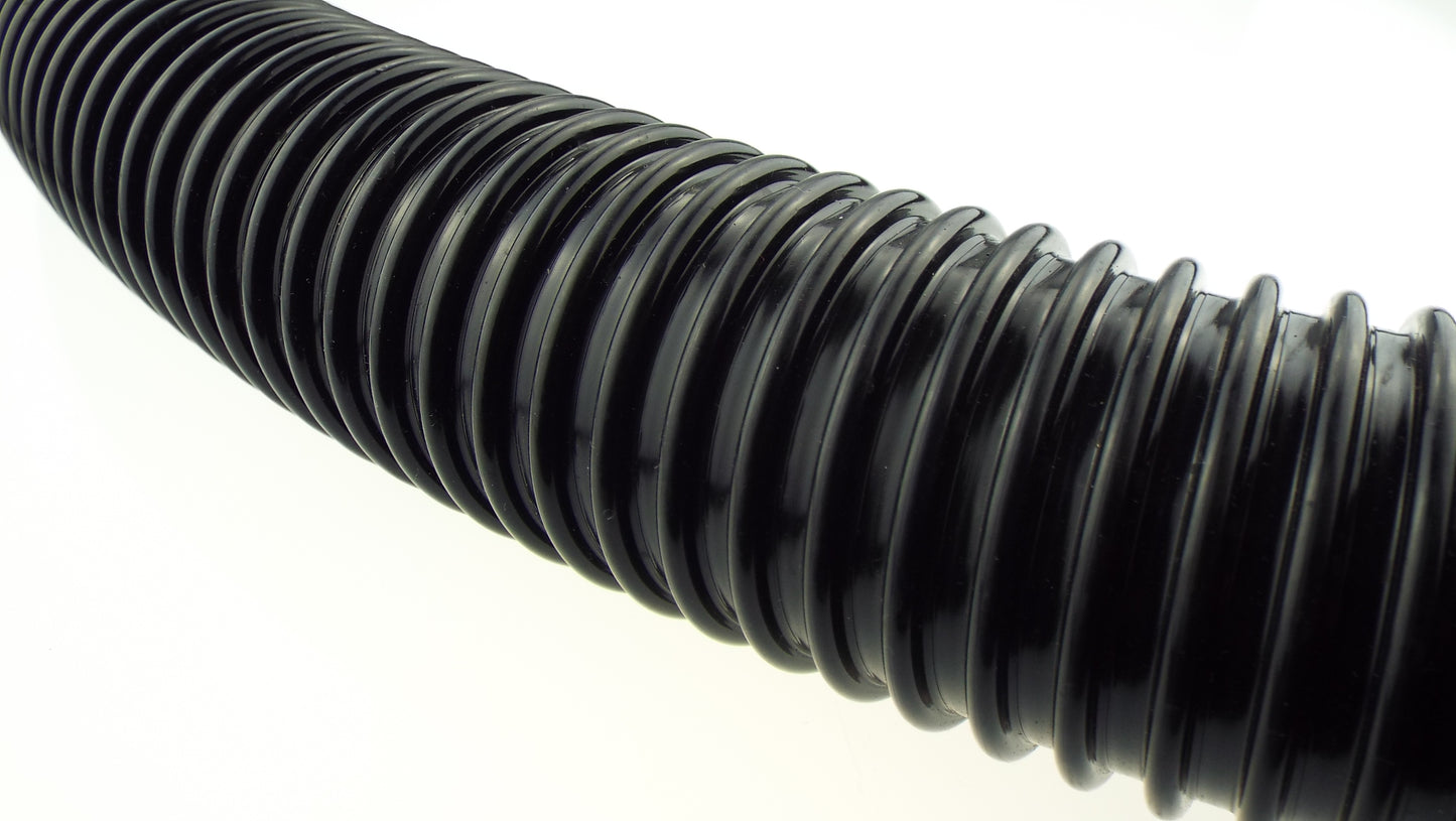 Corrugated Pipe 1" (25mm) with 2 x Double Wire Clips Set