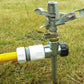 Pulsating Lawn Sprinkler - Metal with Metal Spike