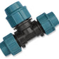 MDPE Tee Reducing 25mm - 32mm - 25mm
