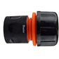 Female Hose Connector Max Flo 1" Hose Black/Orange