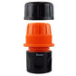 Female Hose Connector Max Flo 1" Hose Black/Orange