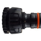 Female Tap Connector 1"-3/4" BSPF Max Flo Black/Orange