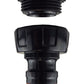 Female Tap Connector 1"-3/4" BSPF Max Flo Black/Orange