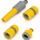 Hose Connectors Set With Nozzle Yellow