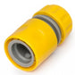 Hose Connectors Set With Nozzle Yellow
