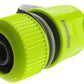 Female Hose Connector, 1/2" or 5/8" Hose, Lime