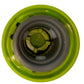 Female Hose Connector With Stop, 1/2" or 5/8" Hose, Lime