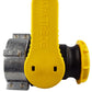 IBC Tank Valve 75mm Inlet - 2" NTP - PTFE