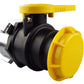 IBC Tank Valve 75mm Inlet - 2" NTP - PTFE