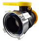 IBC Tank Valve 75mm Inlet - 2" NTP - PTFE