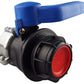 IBC Tank Valve 75mm Inlet to S60X6 – FKM