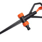 Rotary Butterfly Lawn Sprinkler on Spike Eco Line