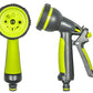 Hose Gun Water Sprayer Multi Adjustable, Lime