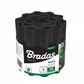Wavy Plastic Garden Lawn Edging, H=15CM, L=9M, Black