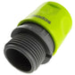 Female Hose Connector with 3/4" BSPM Thread Lime