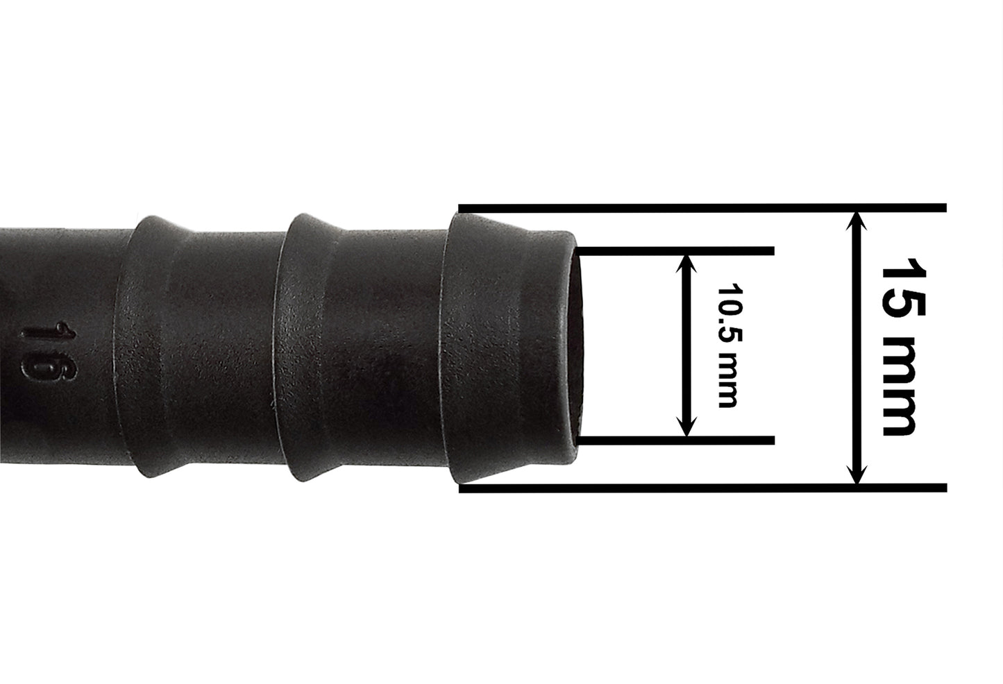 In Line Valve for 1/2" Irrigation Pipe