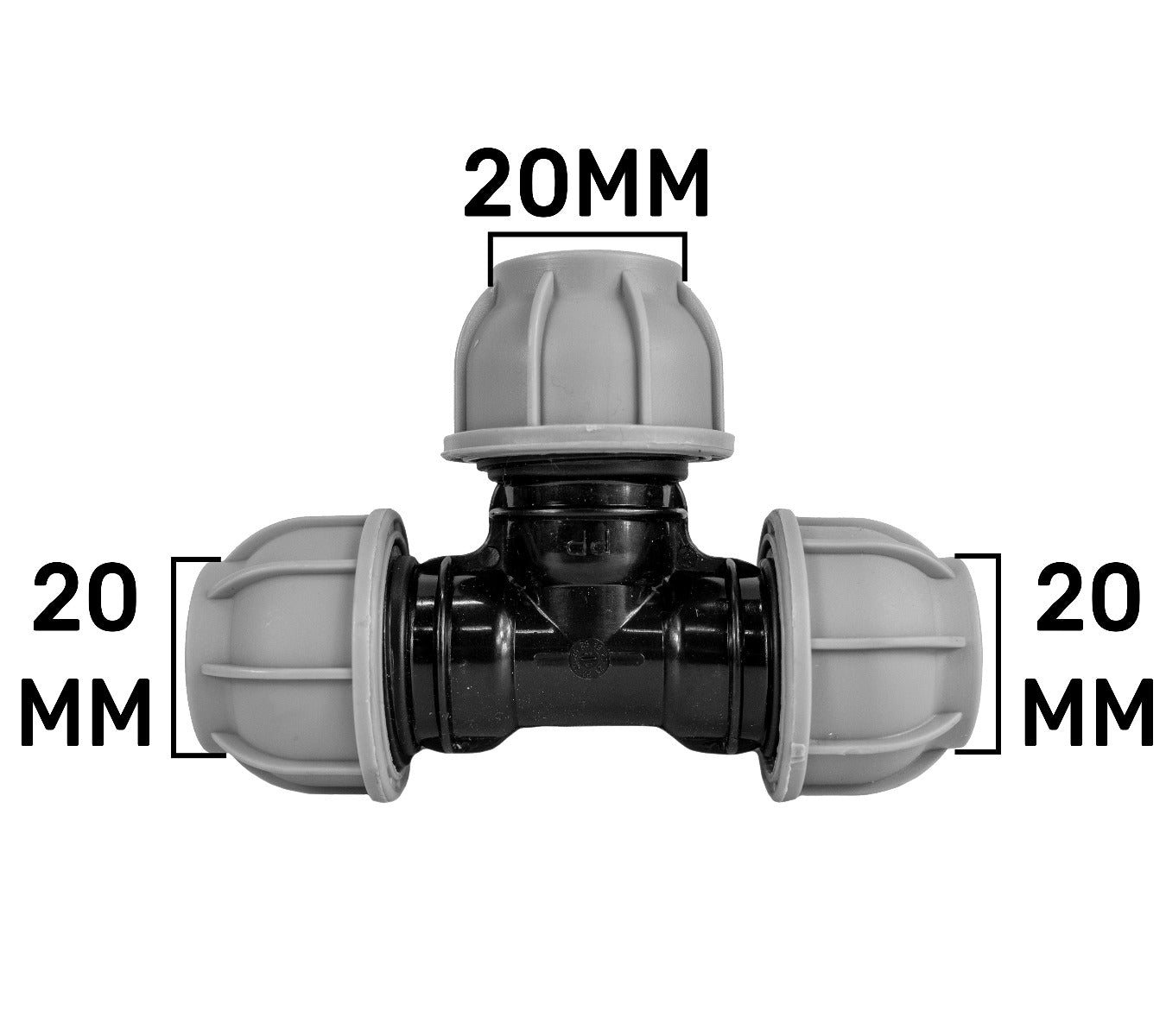 MDPE Tee 20mm