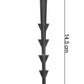 Weed Control Fabric Plastic Fixing Pegs Large 6"
