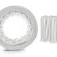 Lawn Border Set, Easy Border 40mm Light Gray 10m with Pegs