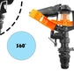 Pulsating Sprinkler on Spike - Adjustable Eco Line