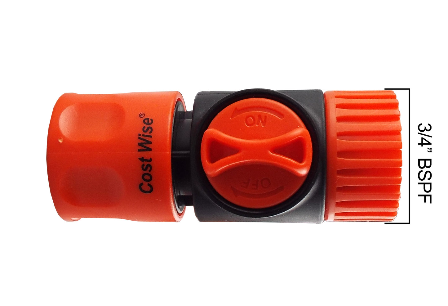 Cost Wise Female Connector with Valve And 3/4" BSPF Inlet