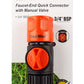 Cost Wise Female Connector with Valve and 3/4" BSPM Inlet