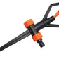 Rotary Butterfly Lawn Sprinkler on Spike Eco Line