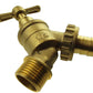Garden Bib Tap Brass 1/2" BSPM Inlet