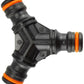 Three Way Snap-On Male Black