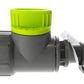 Tap Adapter with Valve ¾” BSPF – Snap-On Connector, Lime