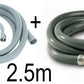 Replacement Washing Machine Pipe Set 2.5m