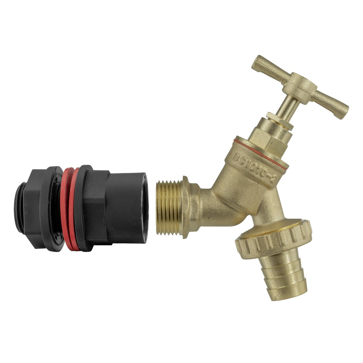 Water Butts Kit 1/2" with Brass Tap