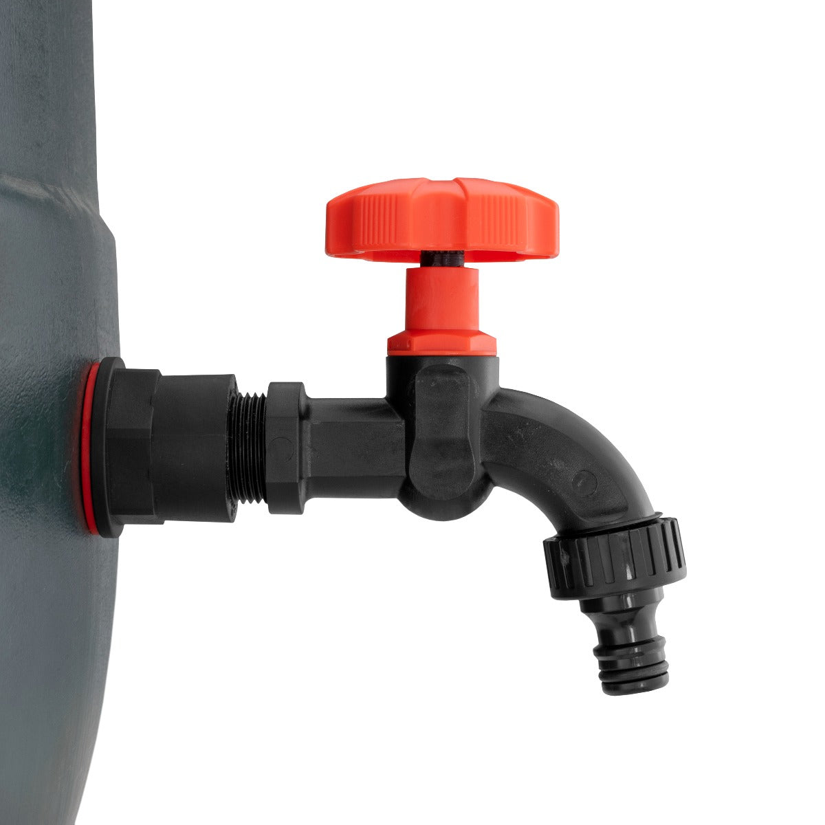 Water Butts Kit 1/2" With PP Black Tap