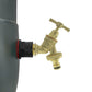 Water Butts Kit 3/4" with Brass Bib Tap & Snap On